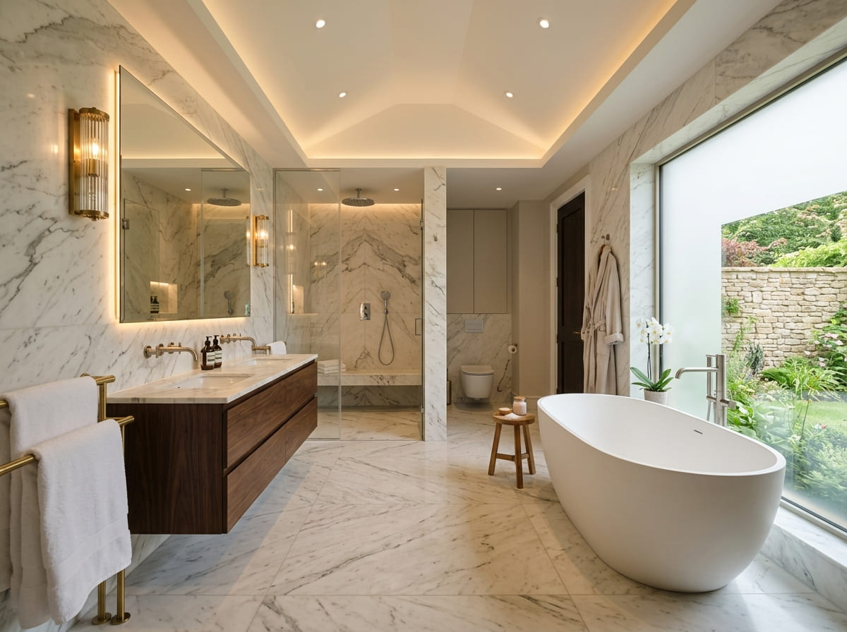 Custom Bathroom Renovation in Norton