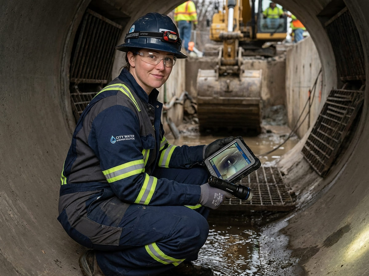 Sewer Line Inspection & Replacement in Norton